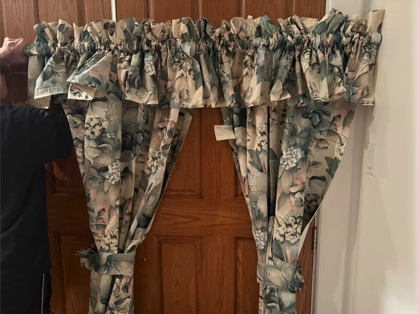 Floral Print Curtain Set - photo 2
