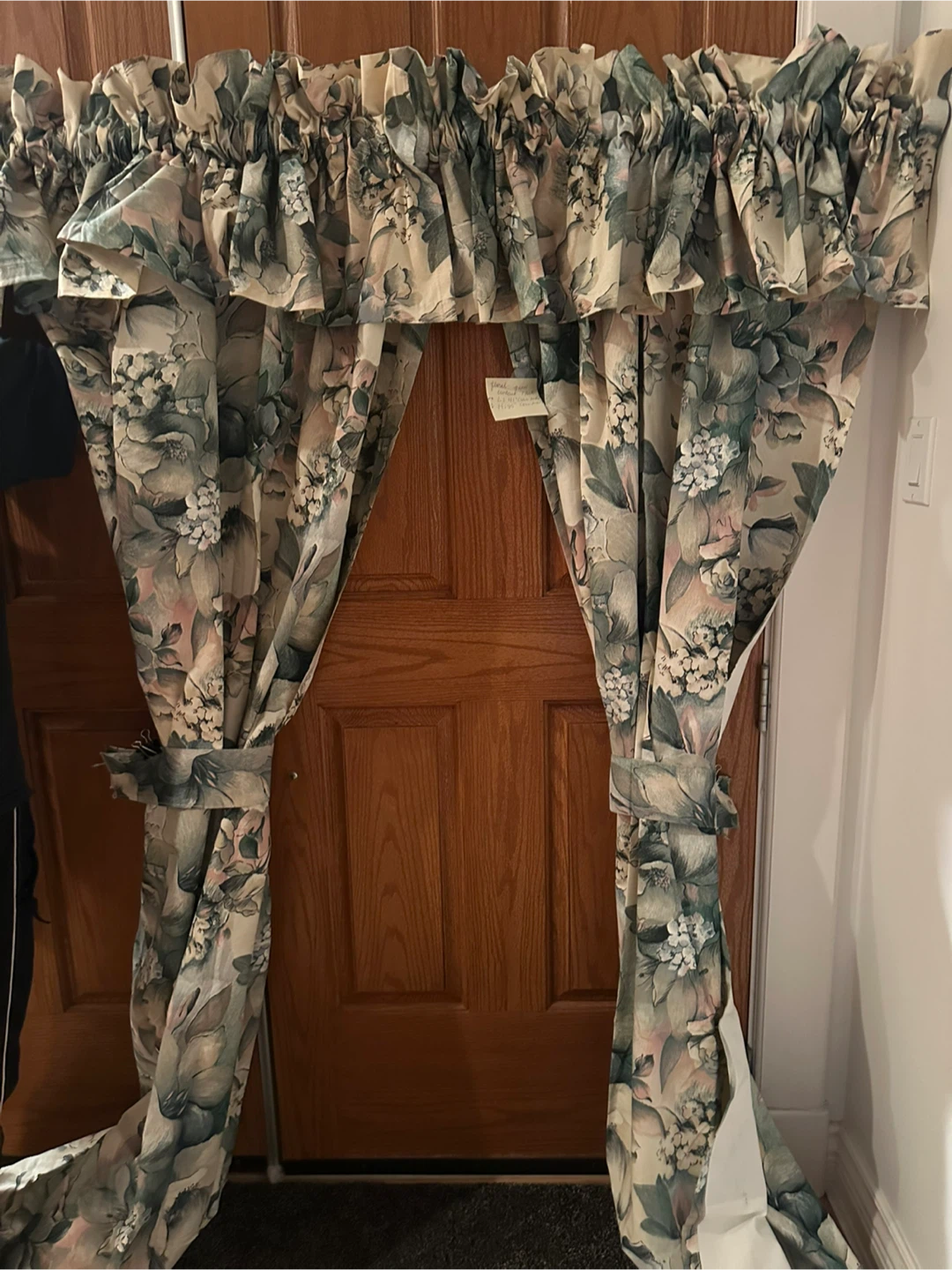 Floral Print Curtain Set - photo 3