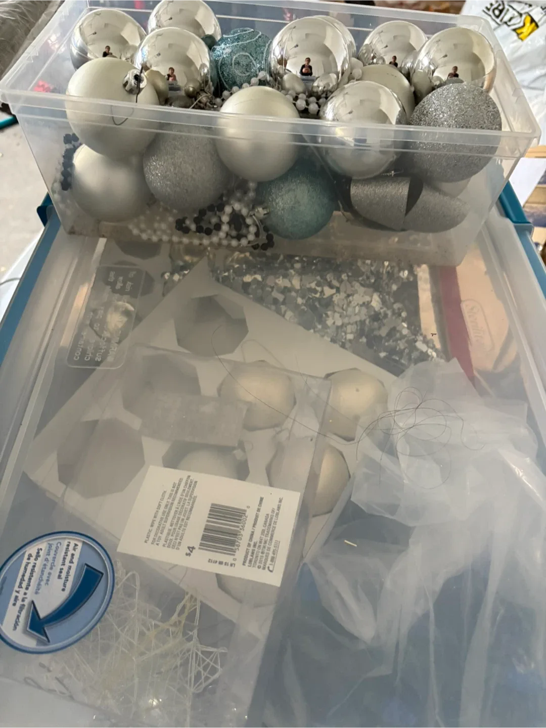 Christmas Ornaments and Beads