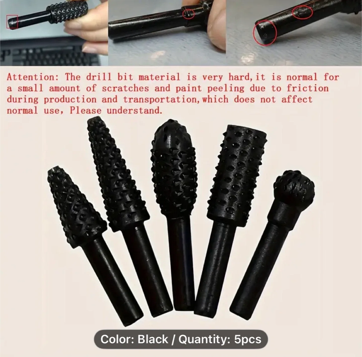 5pcs/set Woodworking Special-shaped Rotary image indicator(3)