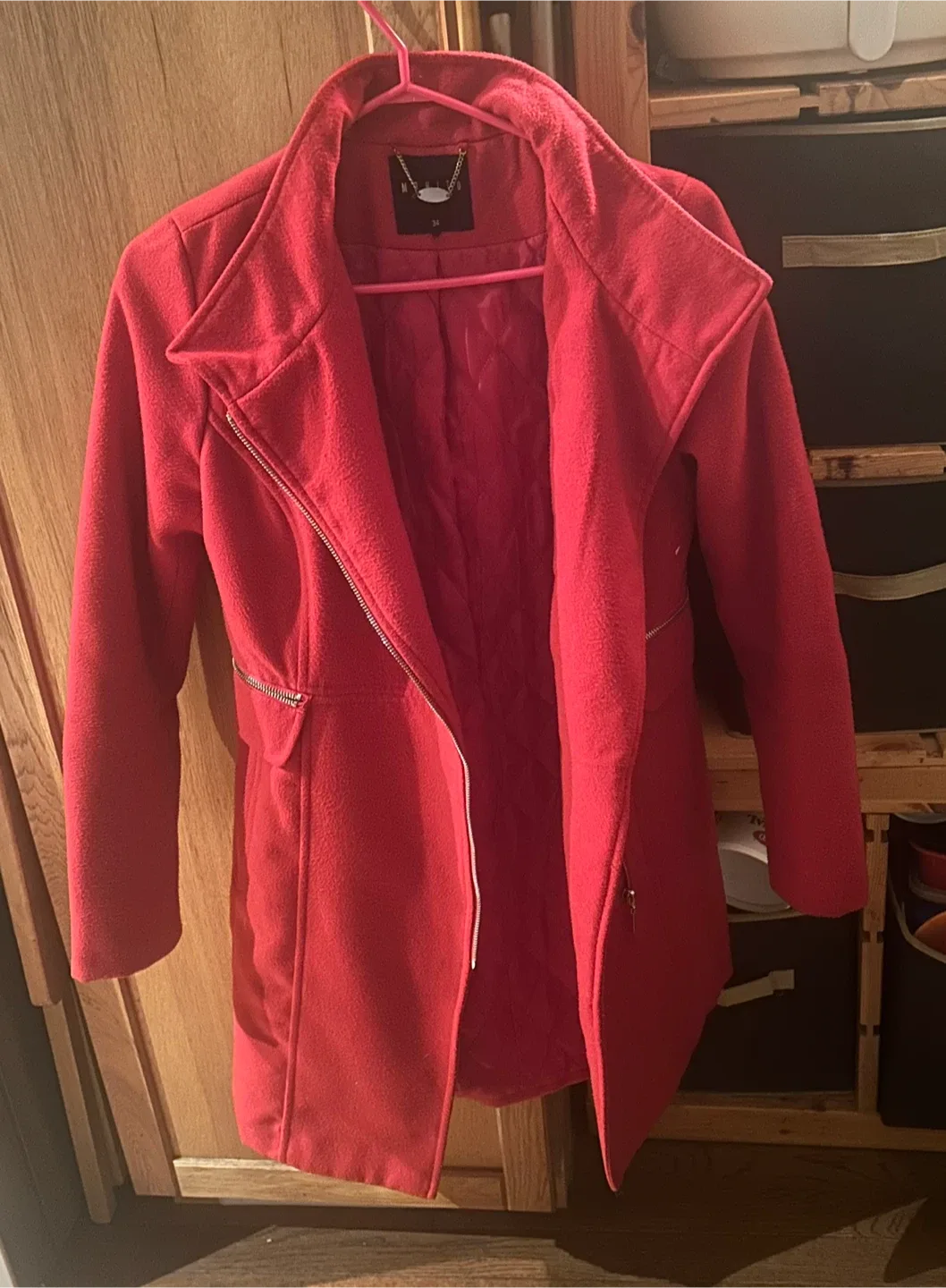 Mohito Red Coat - Size 34