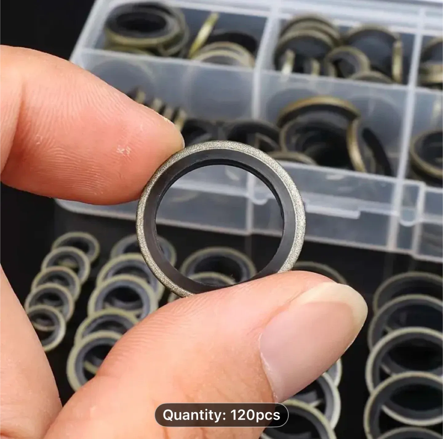 120pcs Box Car Oil Pan Lock Drain Plug Rubber image indicator(8)