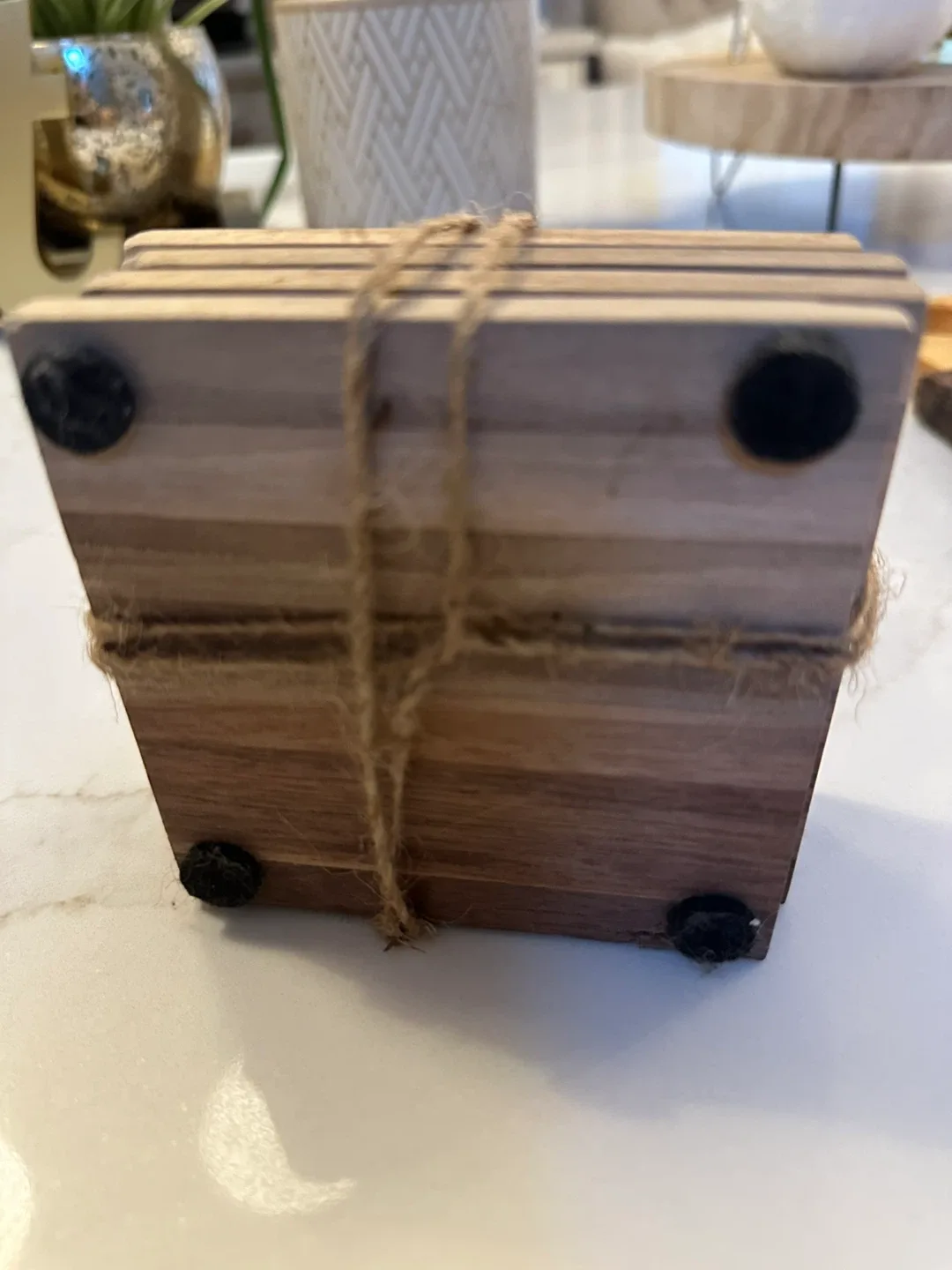 Beautiful wood coasters image indicator(2)