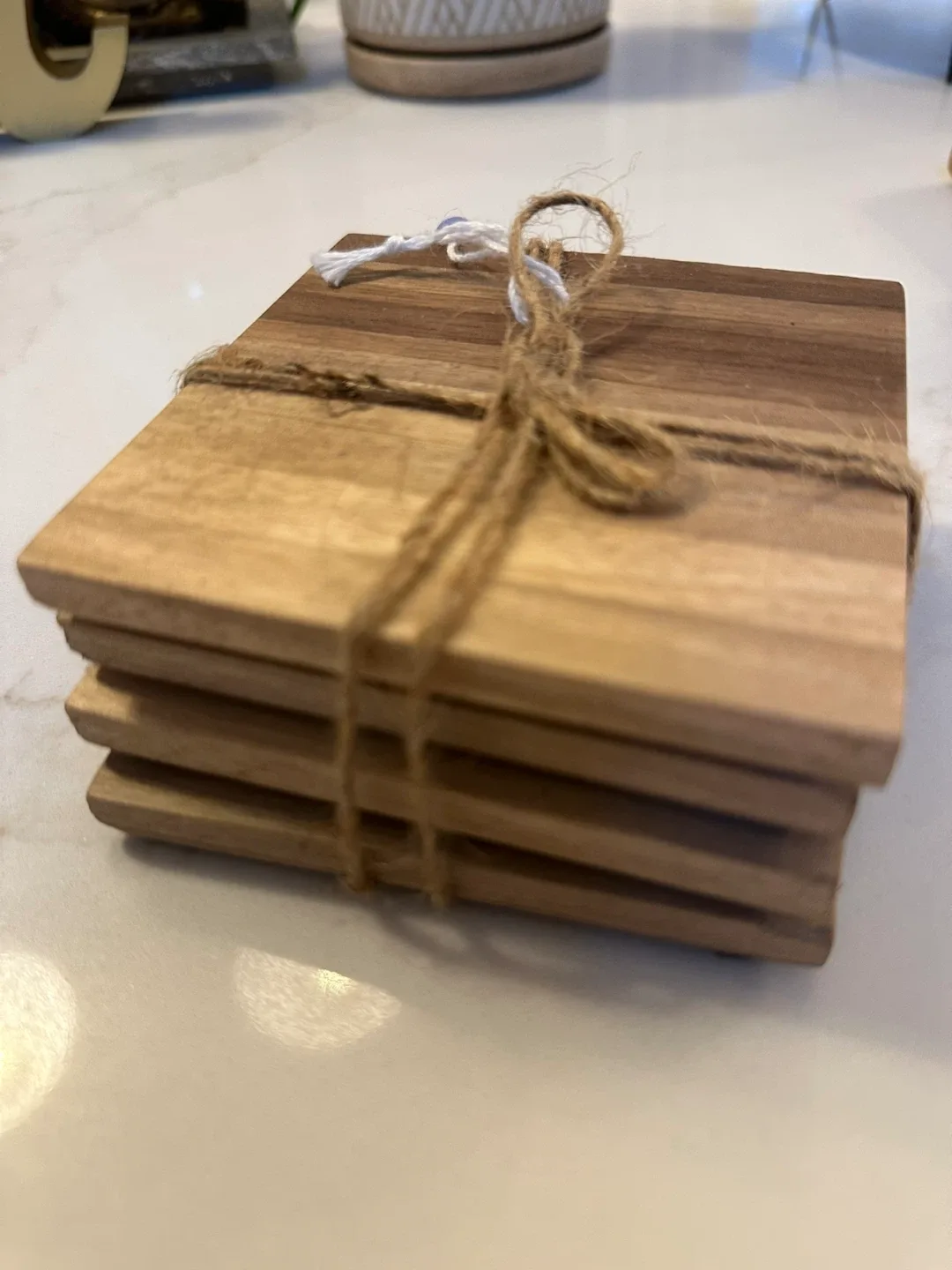 Beautiful wood coasters