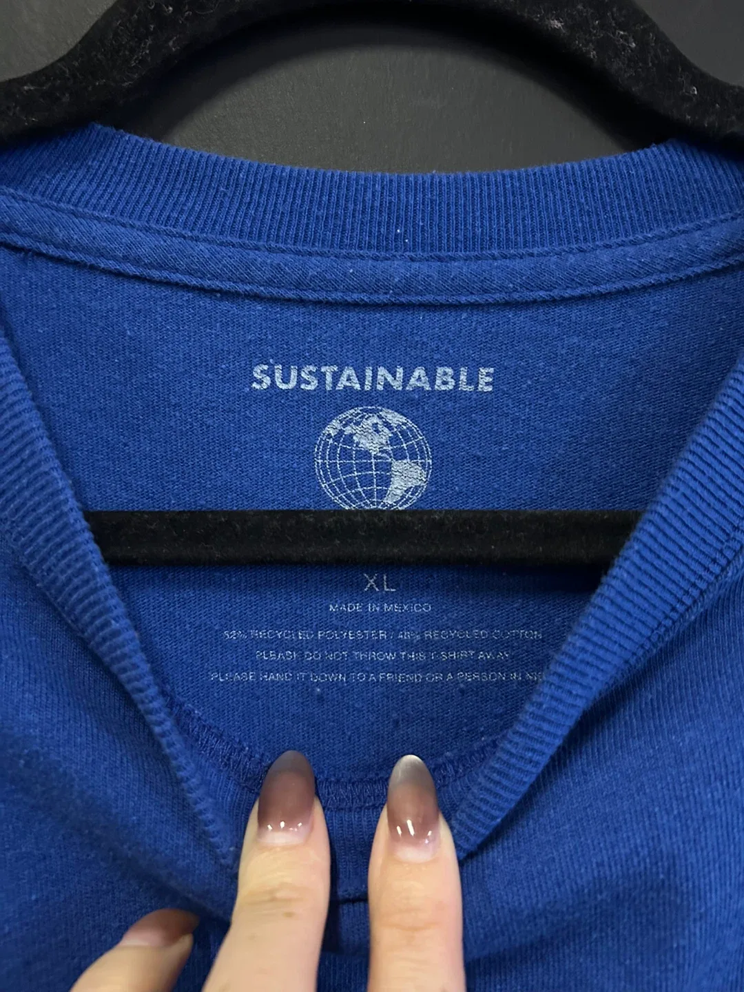 Obey Sustainable Blue T-Shirt - Size XL image indicator(3)