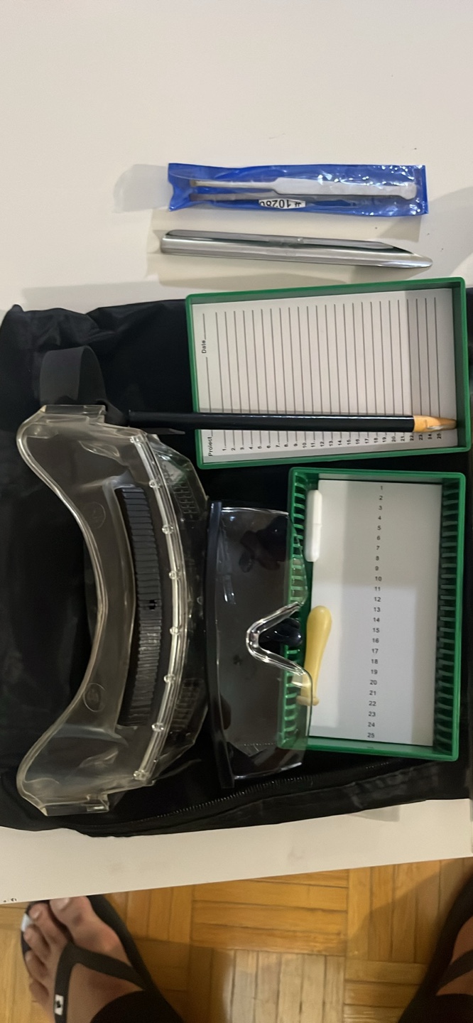 Microscope slide preparation kit Centennial college - photo 4