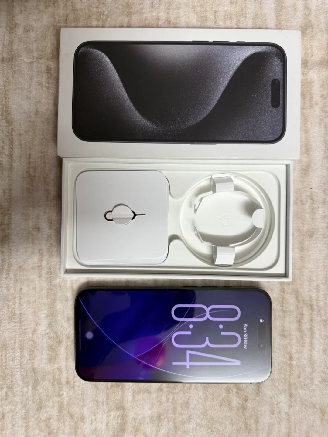 Apple iPhone 15 Pro - 128Gb , Black, Like New