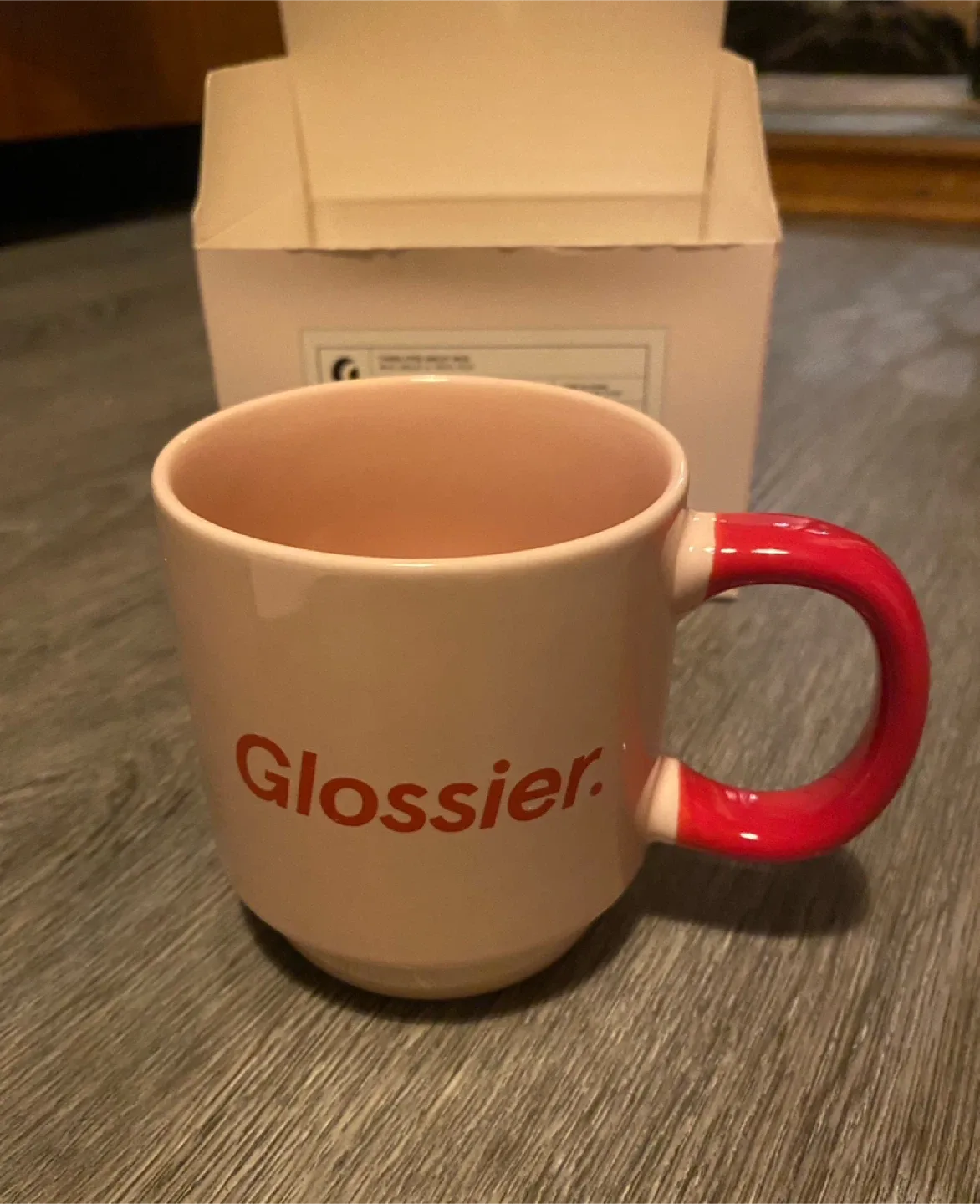 BNIB Glossier Mug