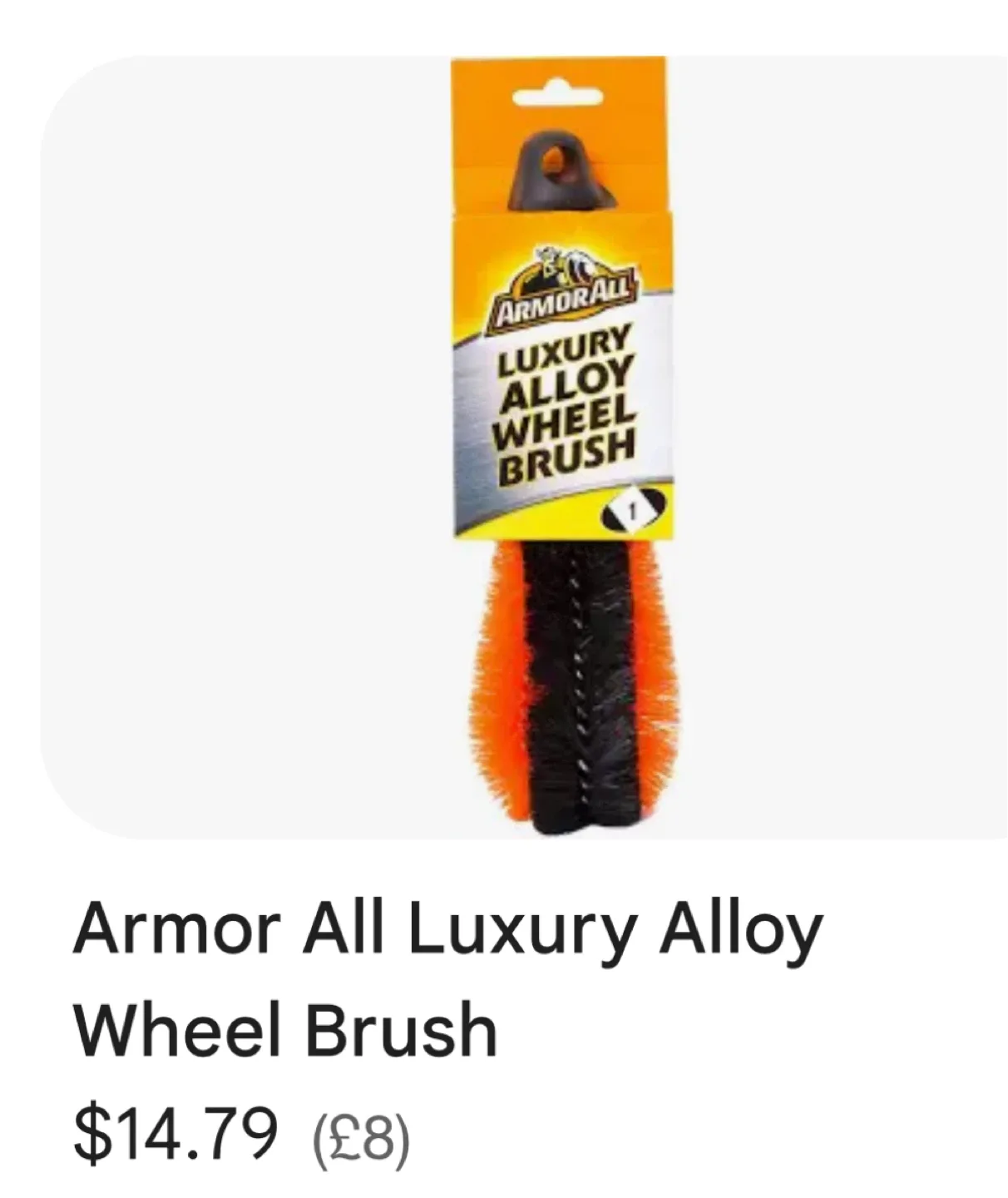 Armor All Luxury Alloy Wheel Brush image indicator(2)
