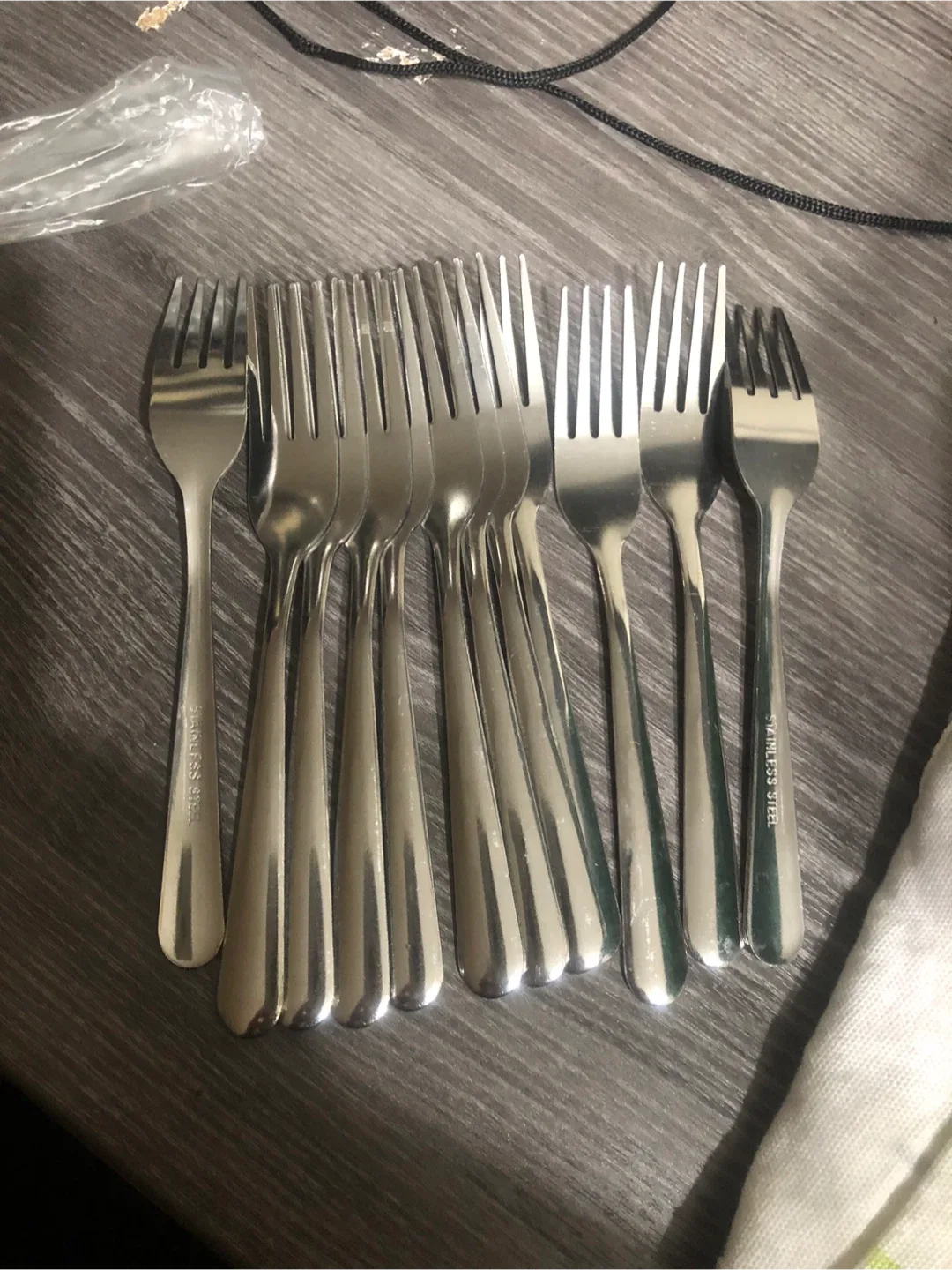 Stainless Steel 6 inch Forks - Set of 24