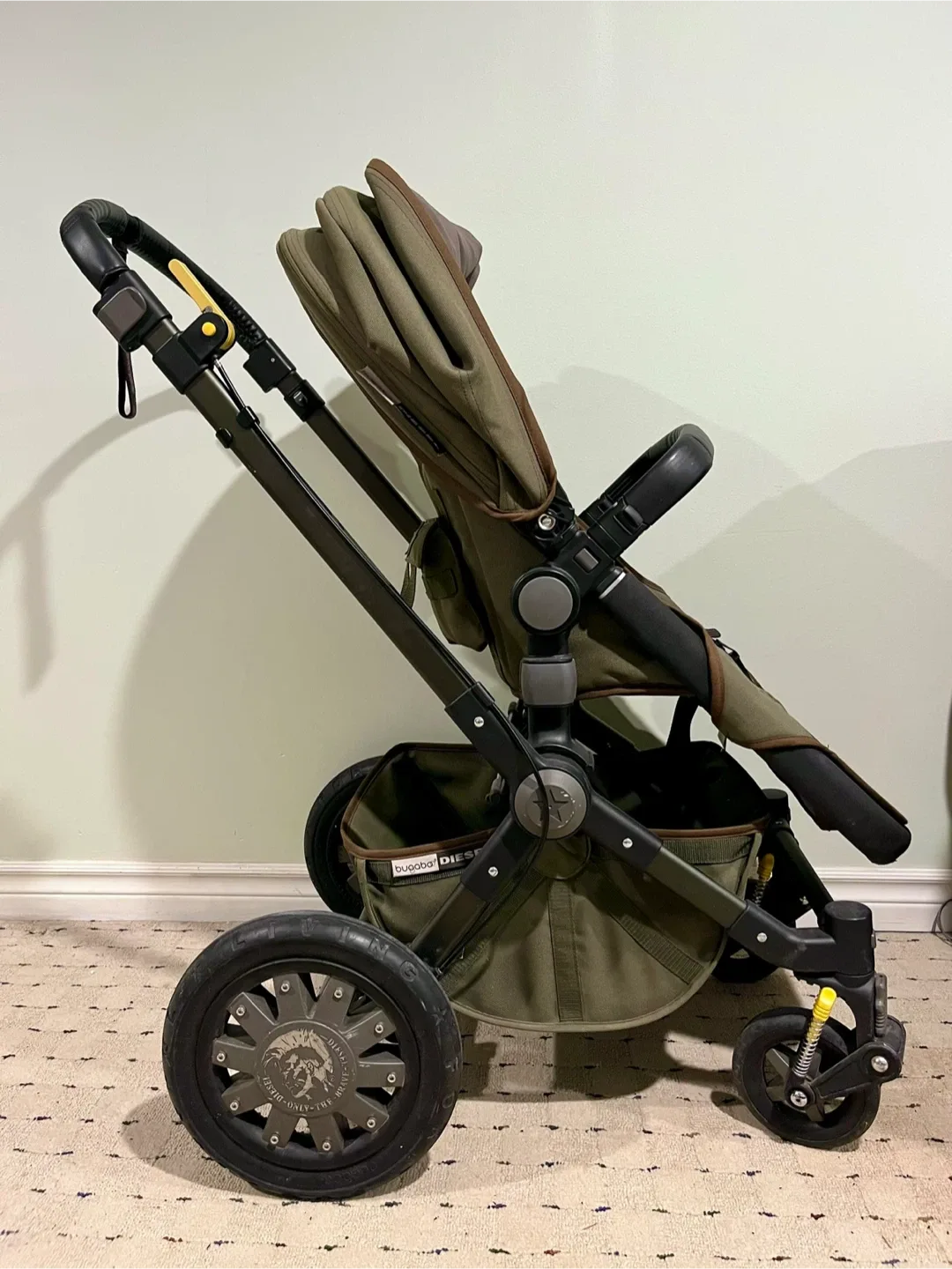 Bugaboo Diesel Stroller with accessories & winter footmuff image indicator(2)
