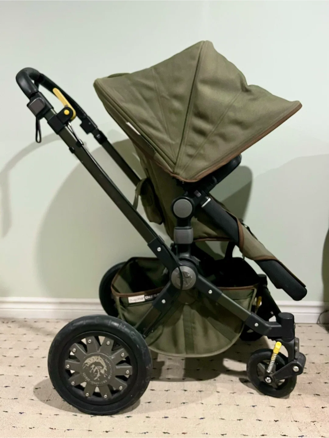 Bugaboo Diesel Stroller with accessories & winter footmuff