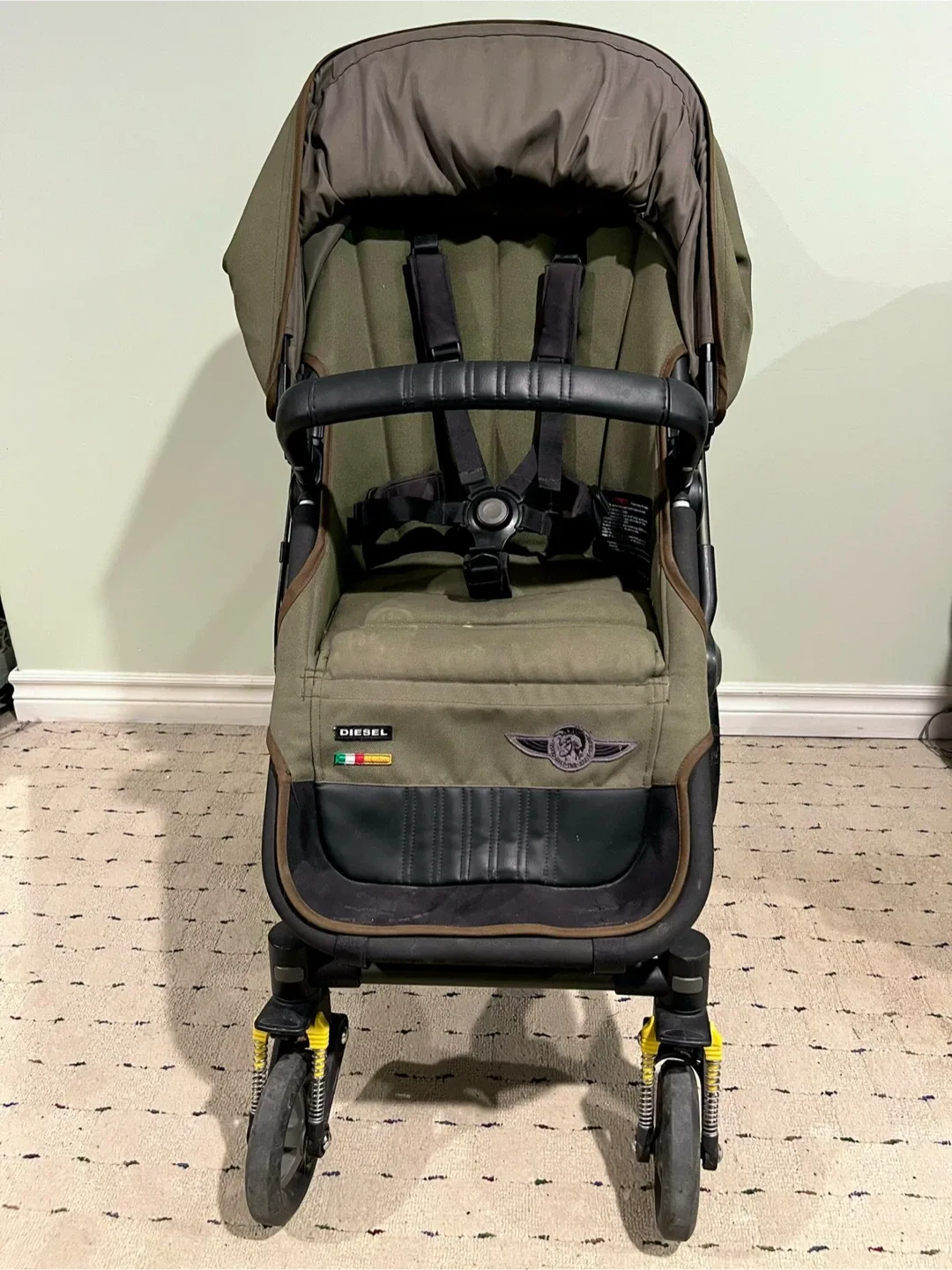 Bugaboo Diesel Stroller with accessories & winter footmuff image indicator(4)