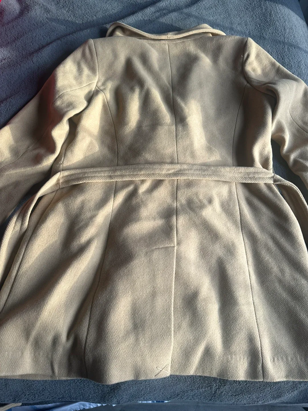 Guess Mandy Fur Trim Wool Coat - XL image indicator(4)