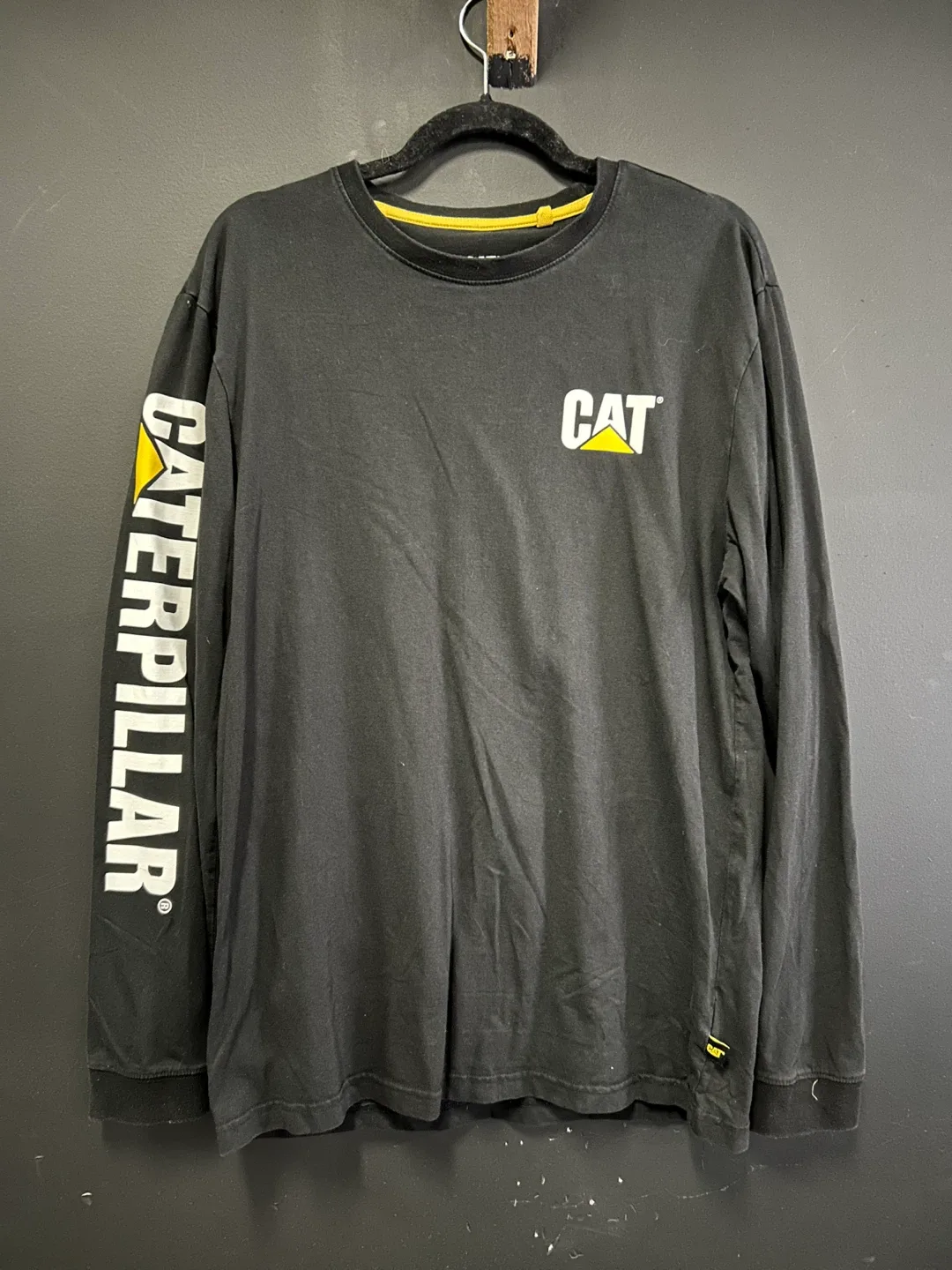 CAT Black Long Sleeve Shirt