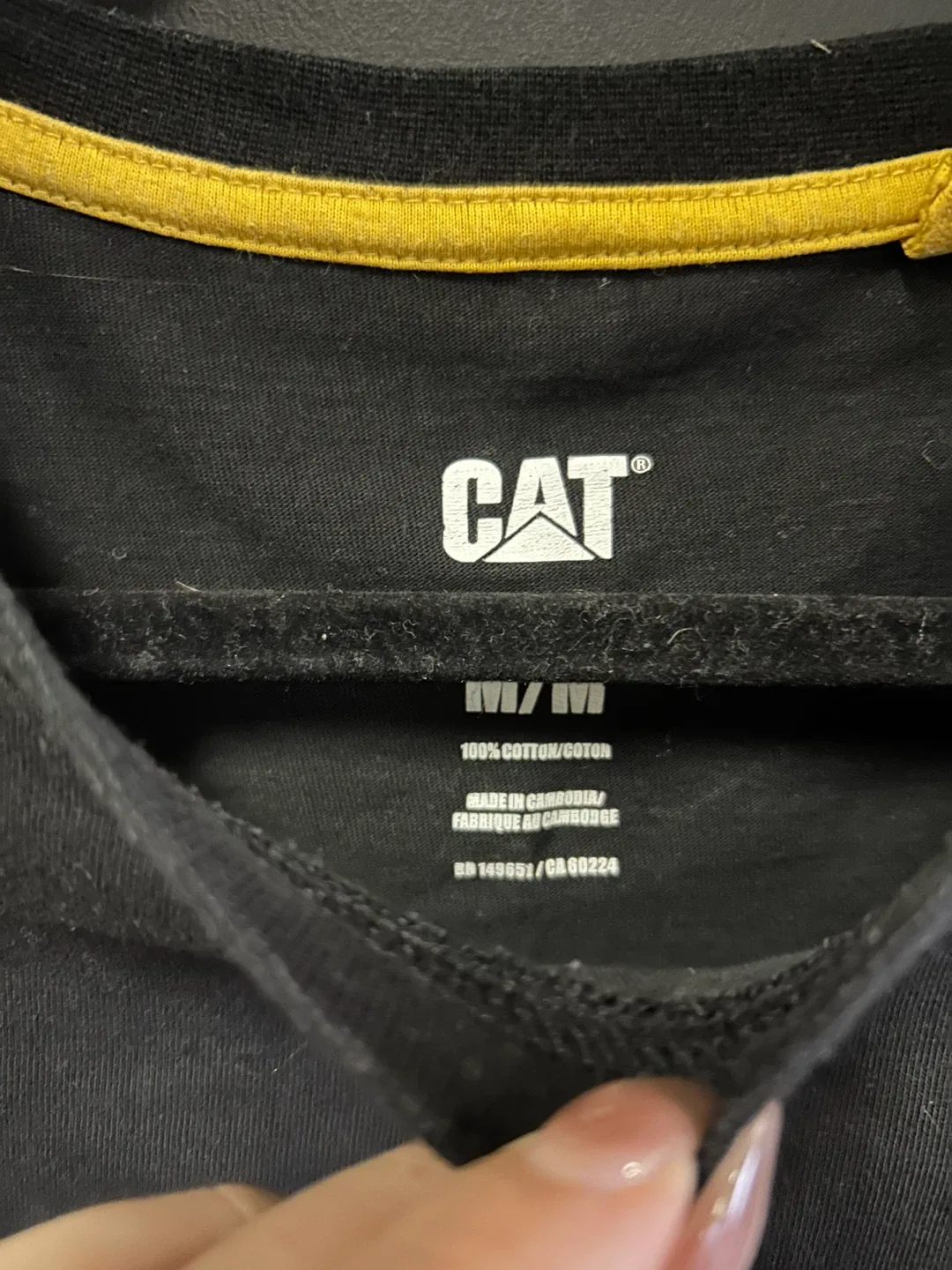 CAT Black Long Sleeve Shirt image indicator(3)