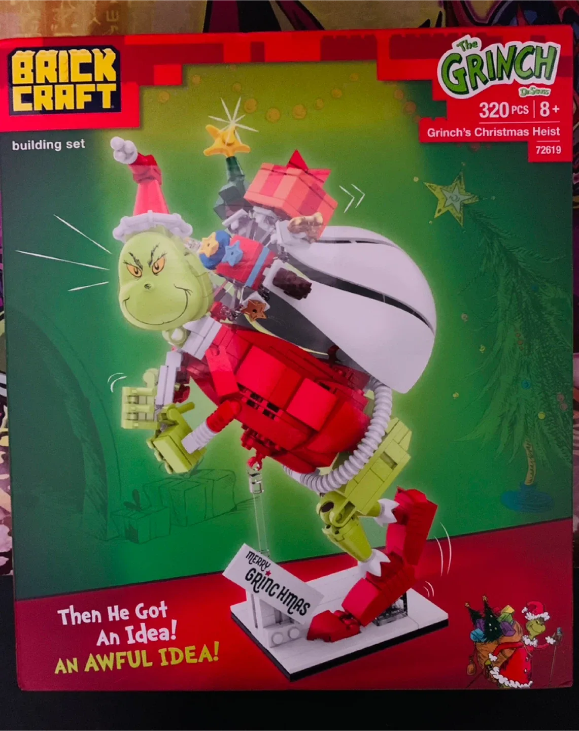 BrickCraft The Grinch De Seuss Grinch’s Christmas Heist 320 Pcs