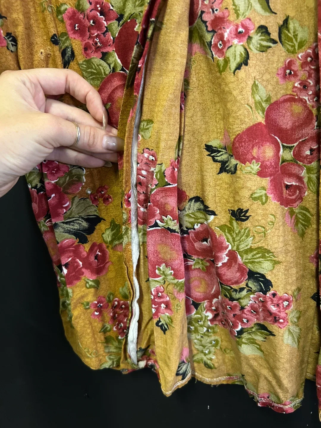 Vintage Mondi Floral Button-Up Shirt image indicator(4)