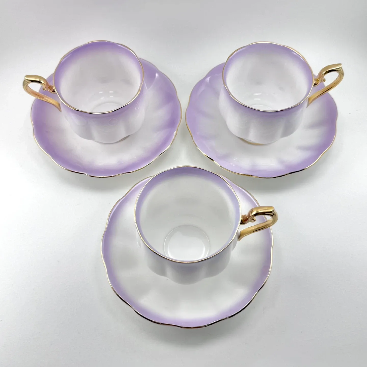 Royal Albert Rainbow mauve teacups (priced per teacup) image indicator(2)