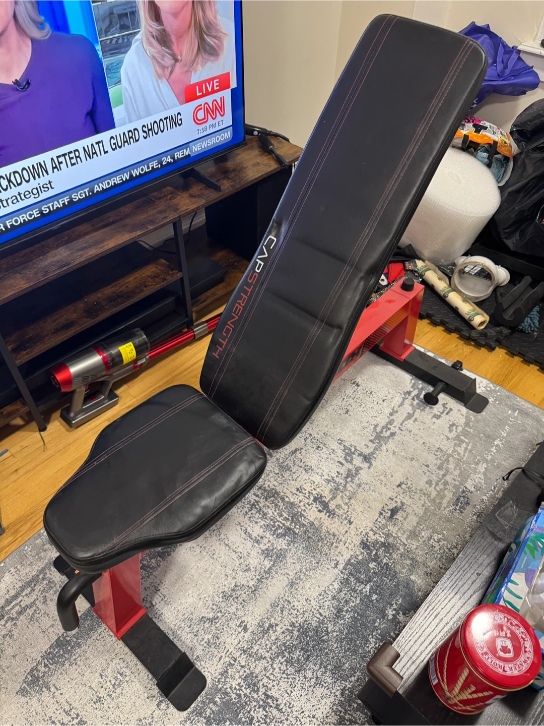CAP Strength Adjustable Weight Bench - photo 2
