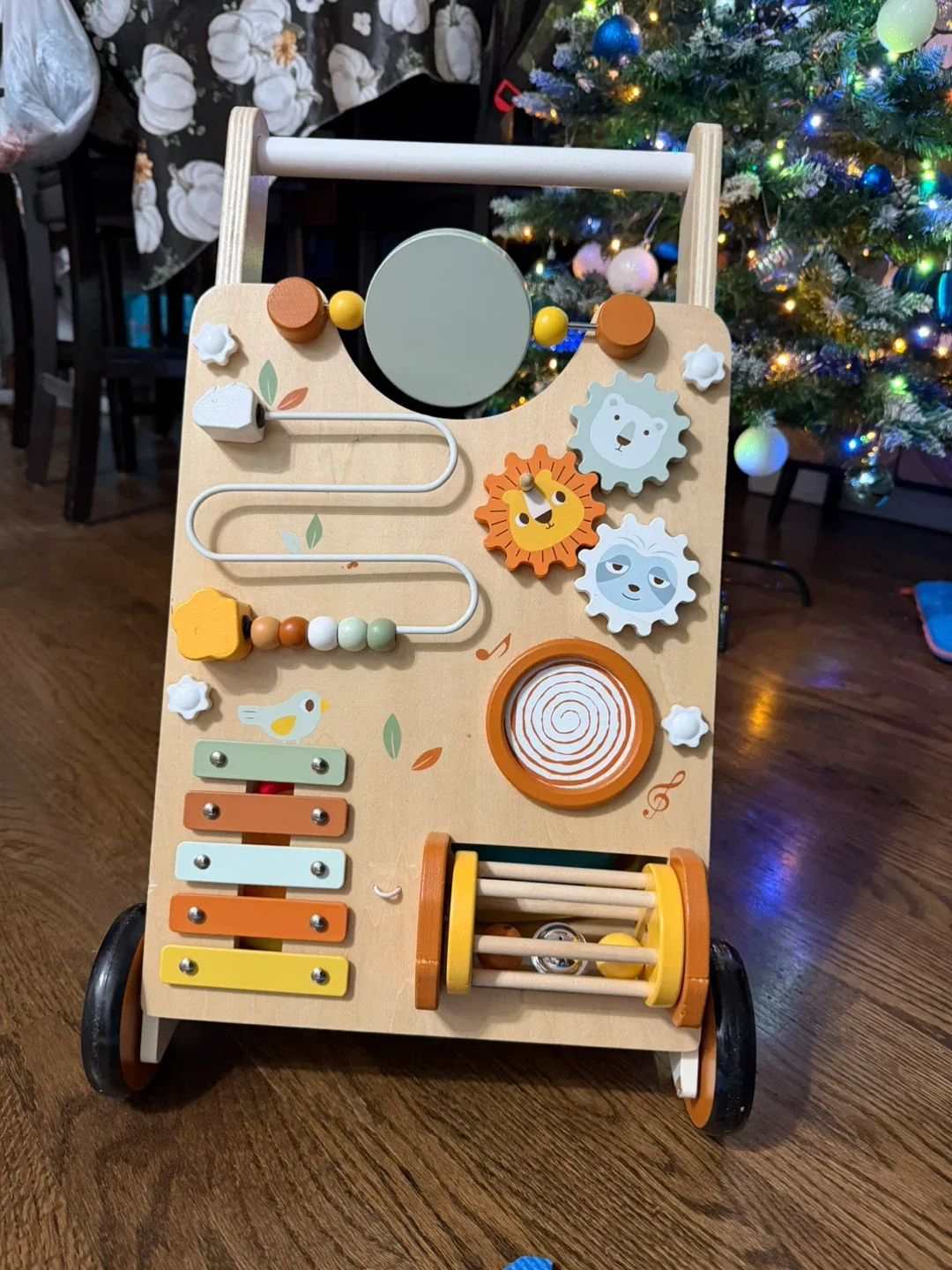 Wooden Baby Walker Toy