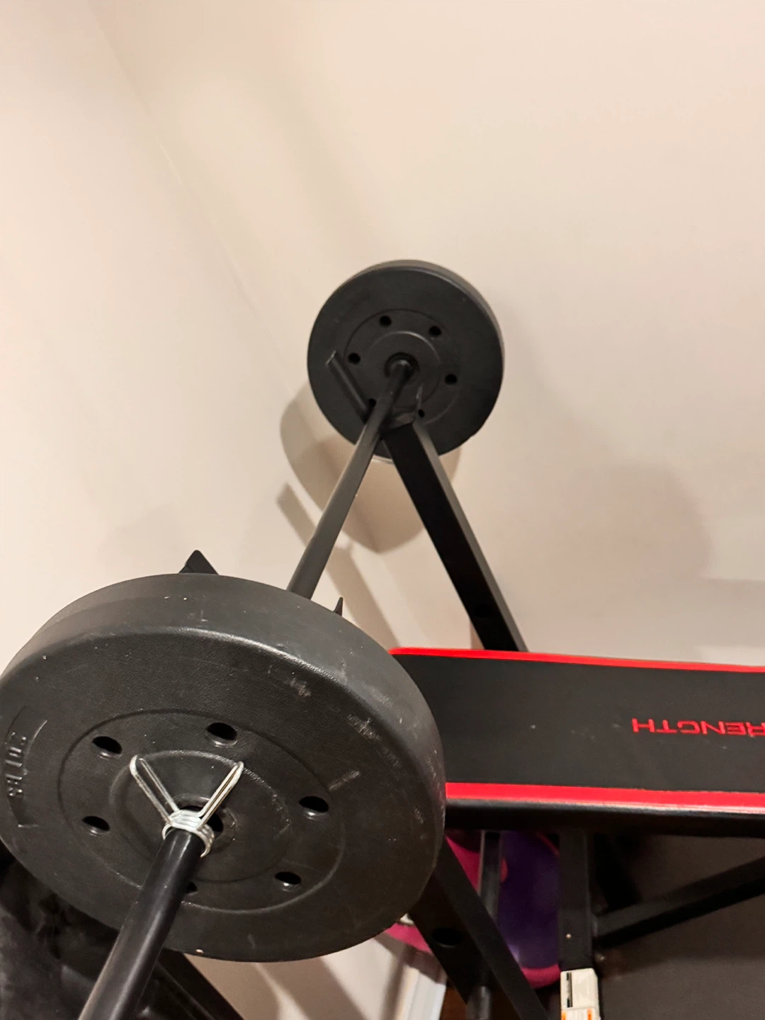 Cap Strength Weight Bench with Weights - photo 3