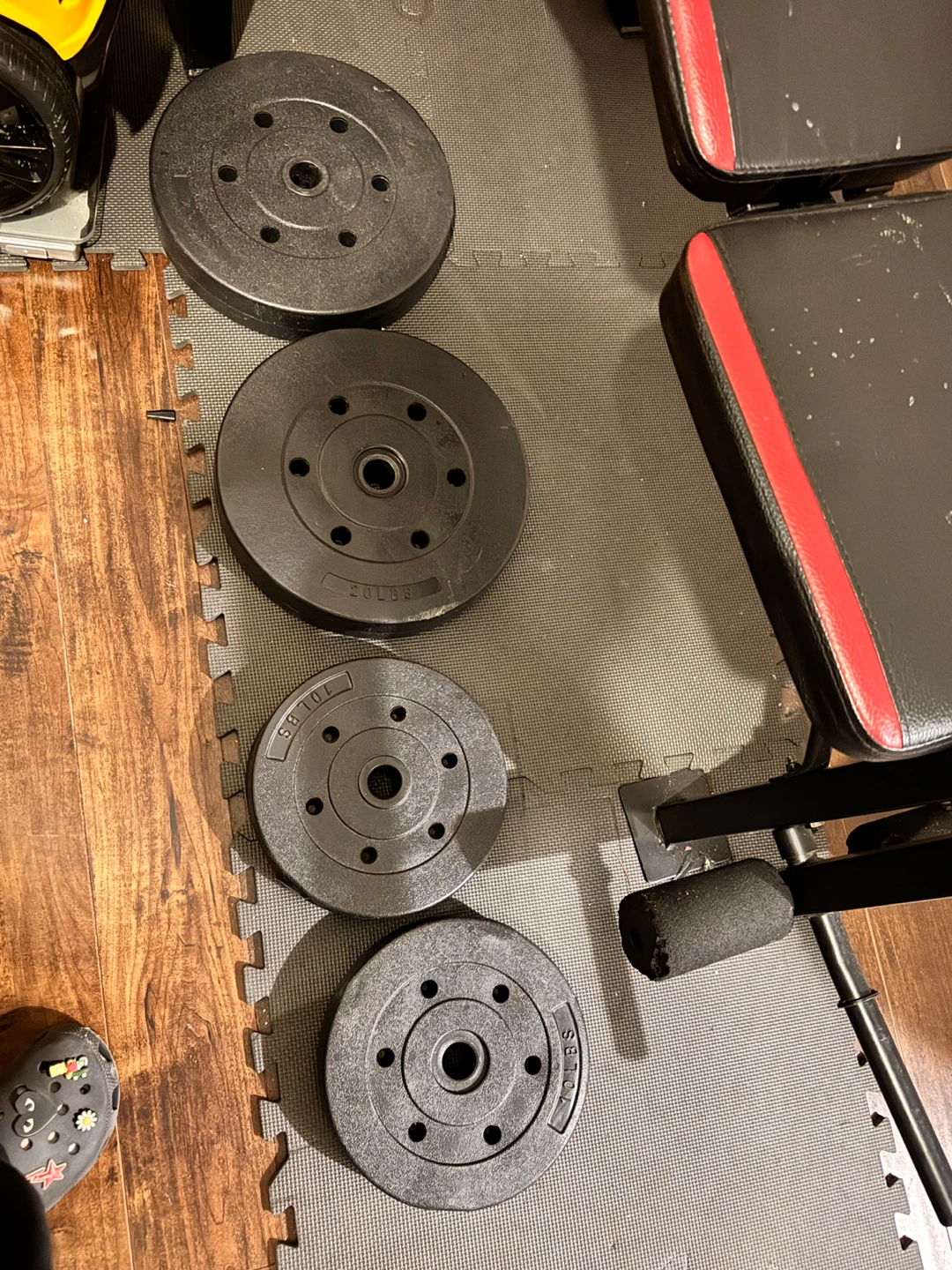 Cap Strength Weight Bench with Weights - photo 5