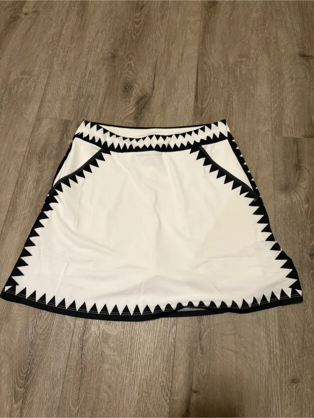 Acegolfs Skirt White/Black Size S