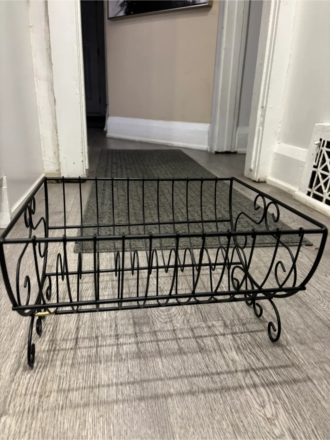 Black Metal Decorative Basket image indicator(2)