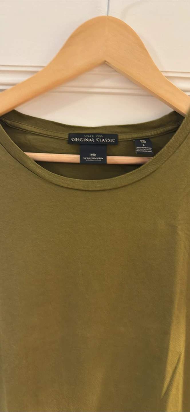 Scotch & Soda Olive Green T-Shirt