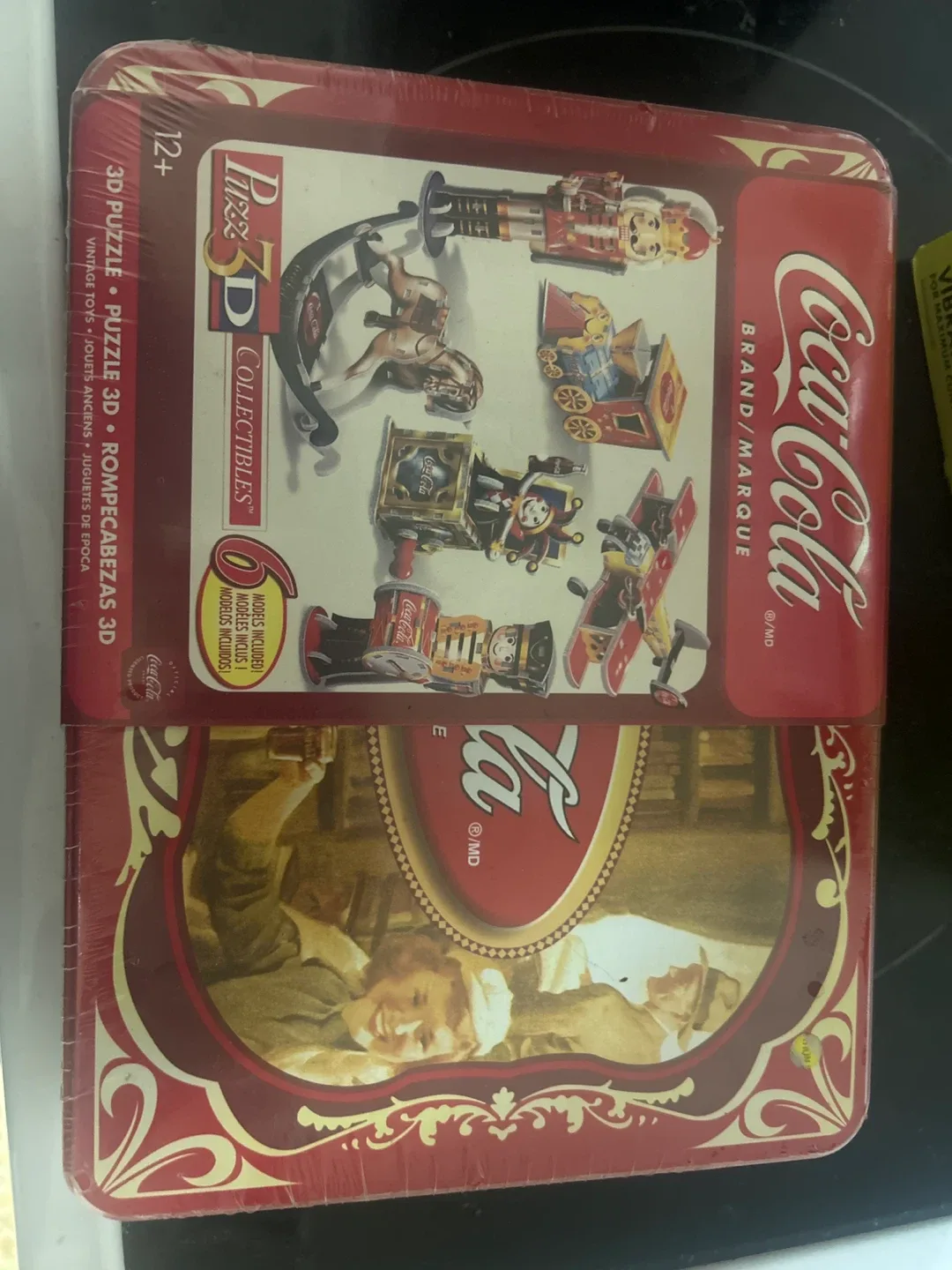 🥕NEW, SEALED Collectors Coca-Cola 3D Puzzles in Tin