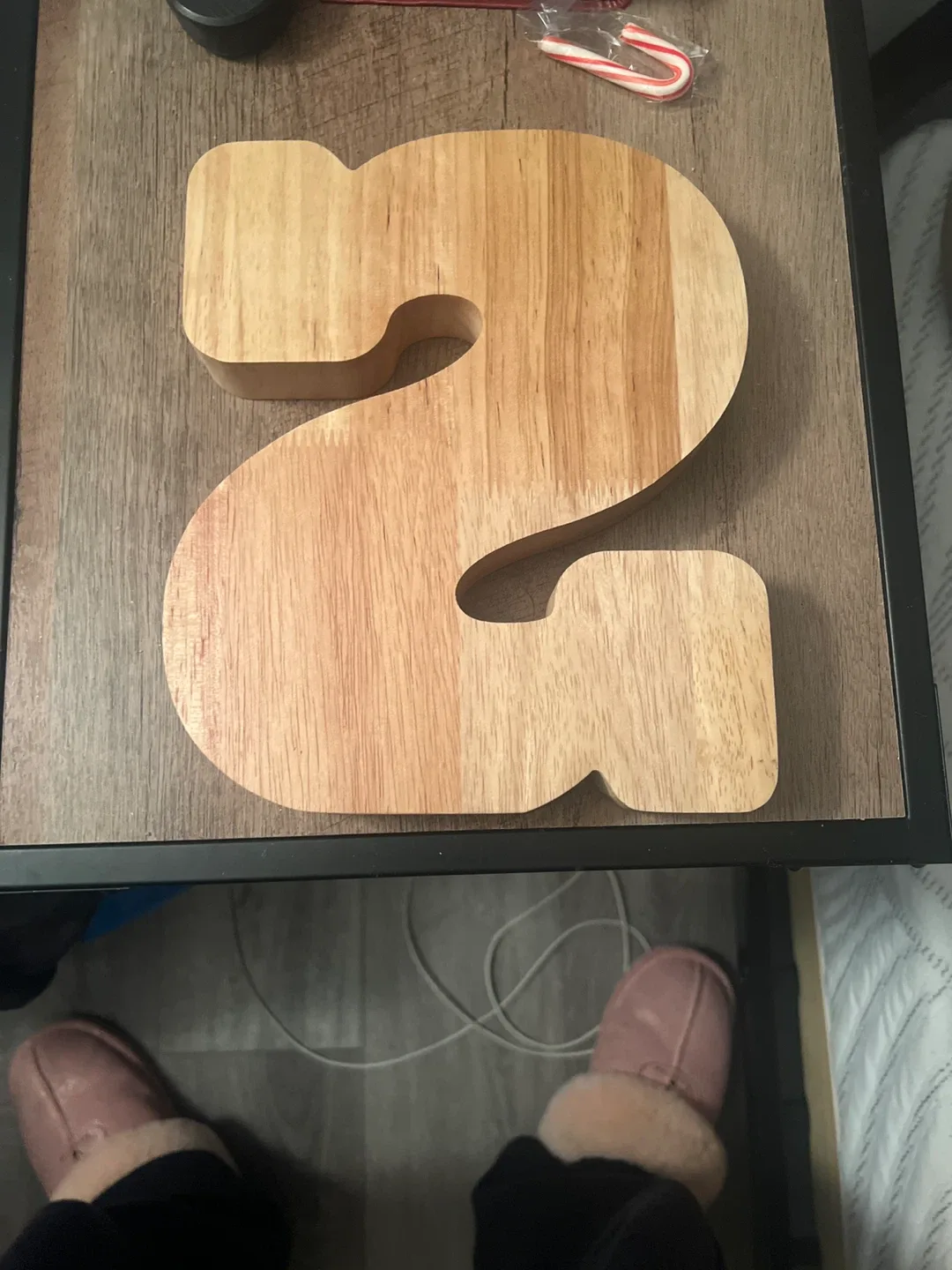 Lil Peep Letter S Wooden Bank image indicator(2)