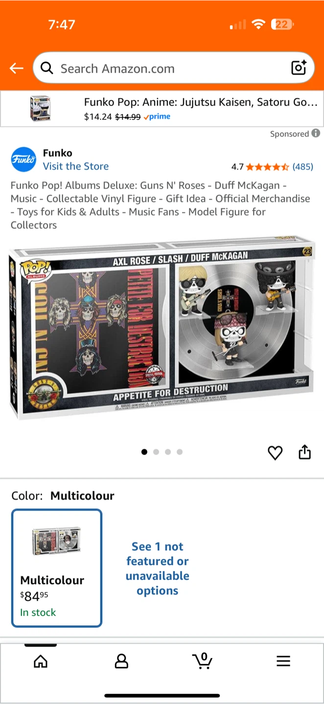 Funko Pop! Albums Deluxe: Guns N' Roses