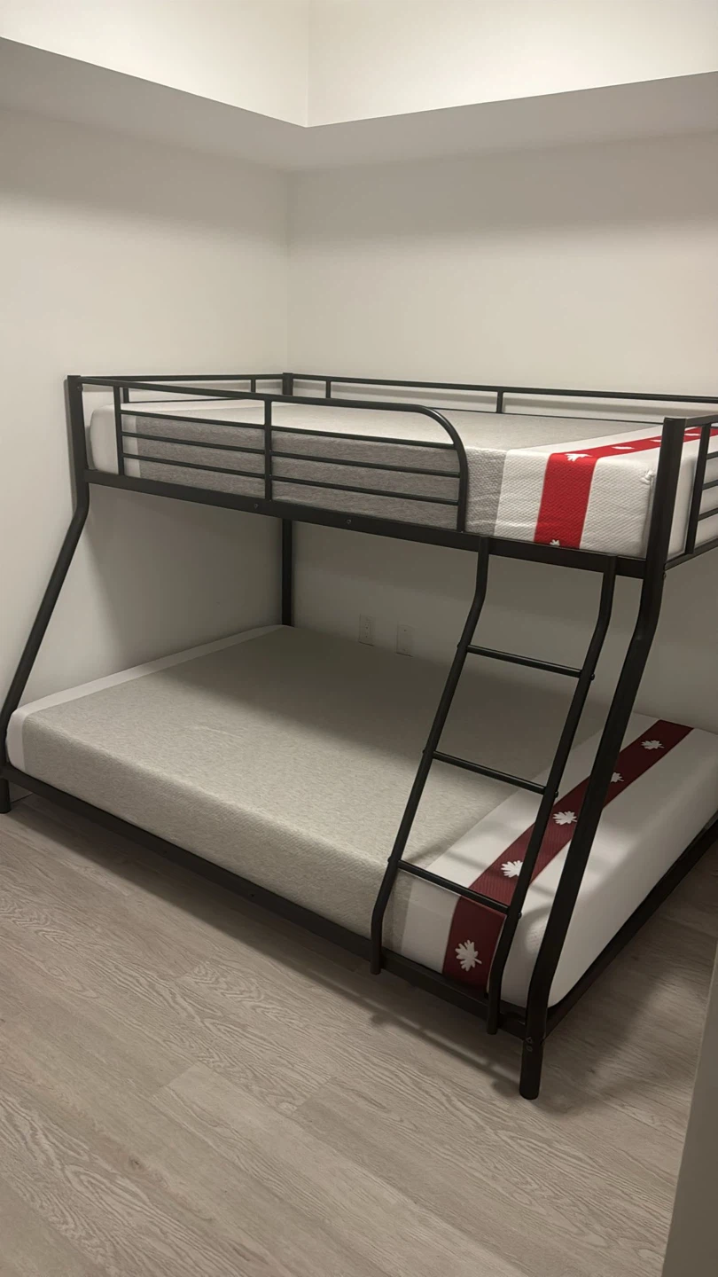 Metal Black Bunk Bed Frame - photo 2