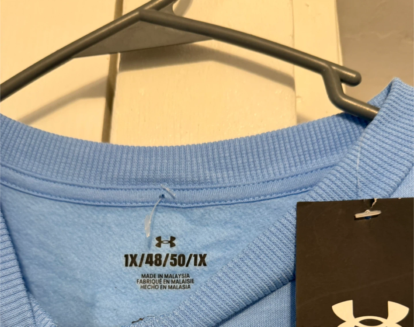 Under Armour 1X/48/50/1X Blue Sweatshirt - photo 2