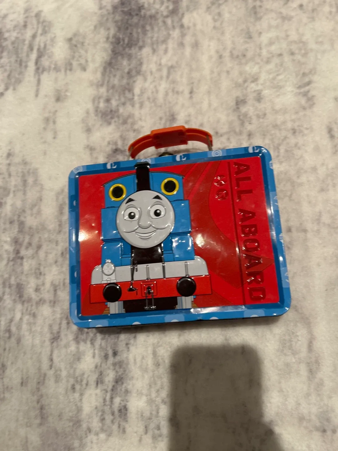 Thomas & Friends Tin Lunchbox with Toy Trains
