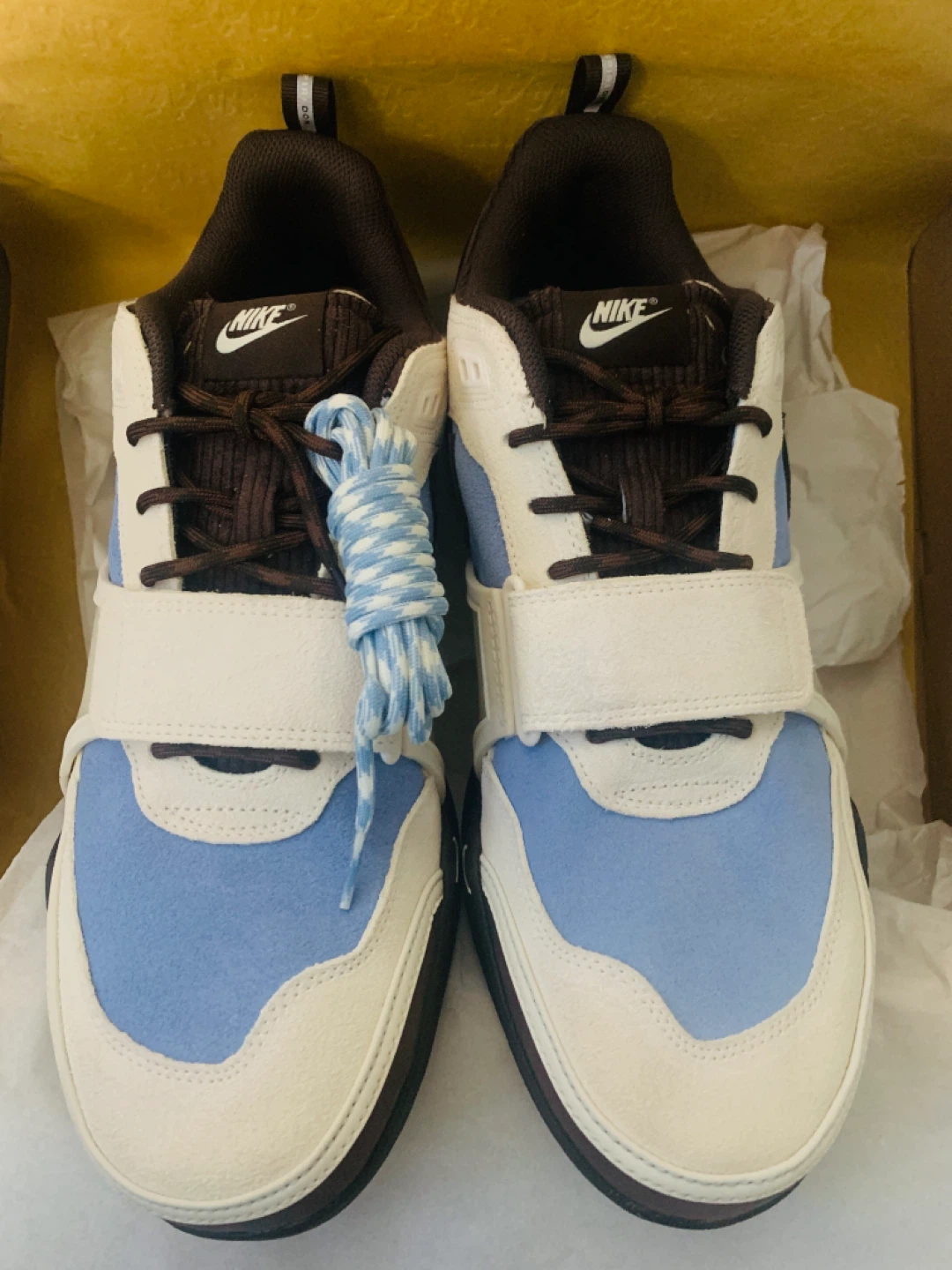 Nike Travis Scott Zoom Field Jaxx HQ3072-400 Leche Blue Size 15 - photo 4