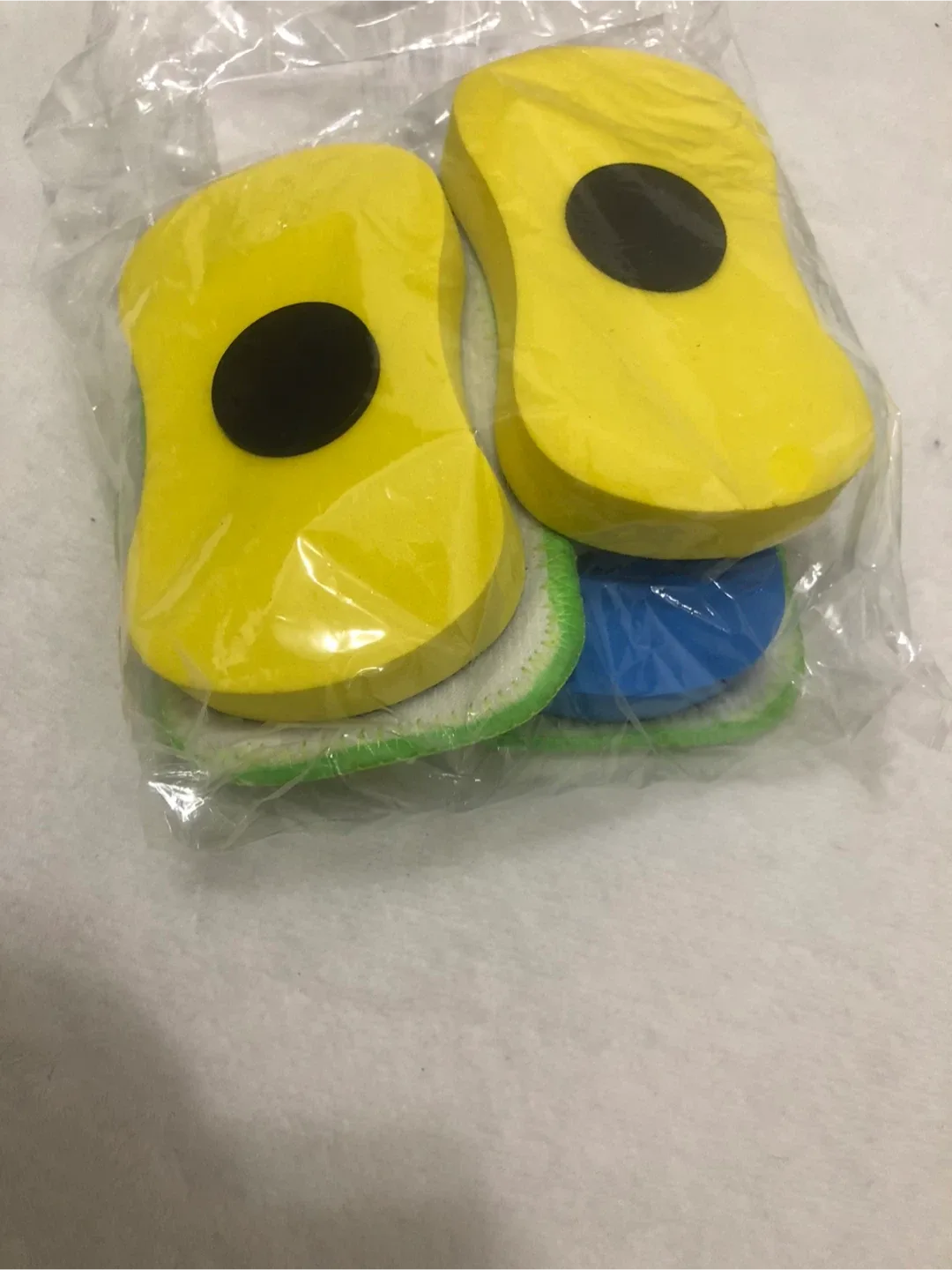 Yellow Magnetic Whiteboard Erasers,3pcs image indicator(3)