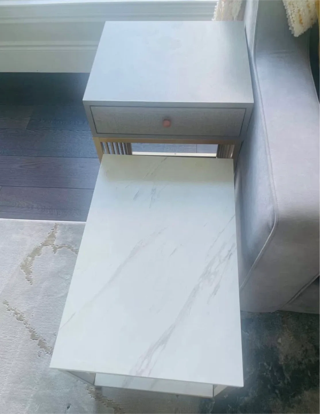 Nest of Tables - Marble & Wood