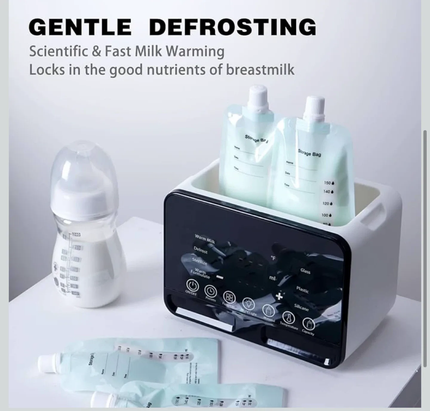 Amama Baby Bottle Warmer & Sterilizer image indicator(4)