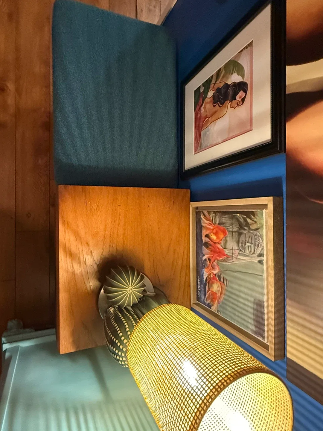 Mid-Century Modern Entryway Bench image indicator(4)