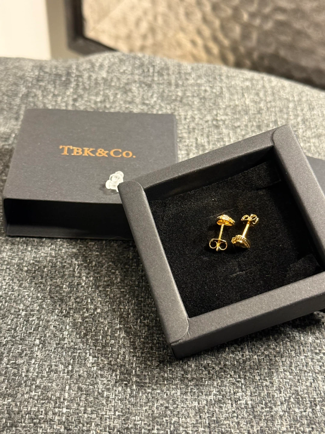 Gold Plated Earrings - Heart Design - photo 2