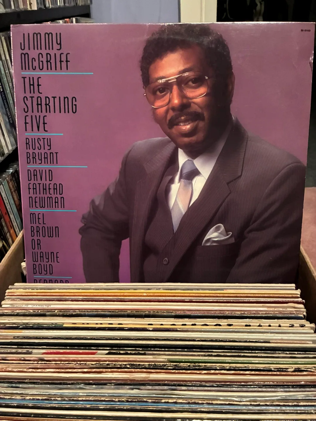 Various Jazz and Some Blues Vinyl Records