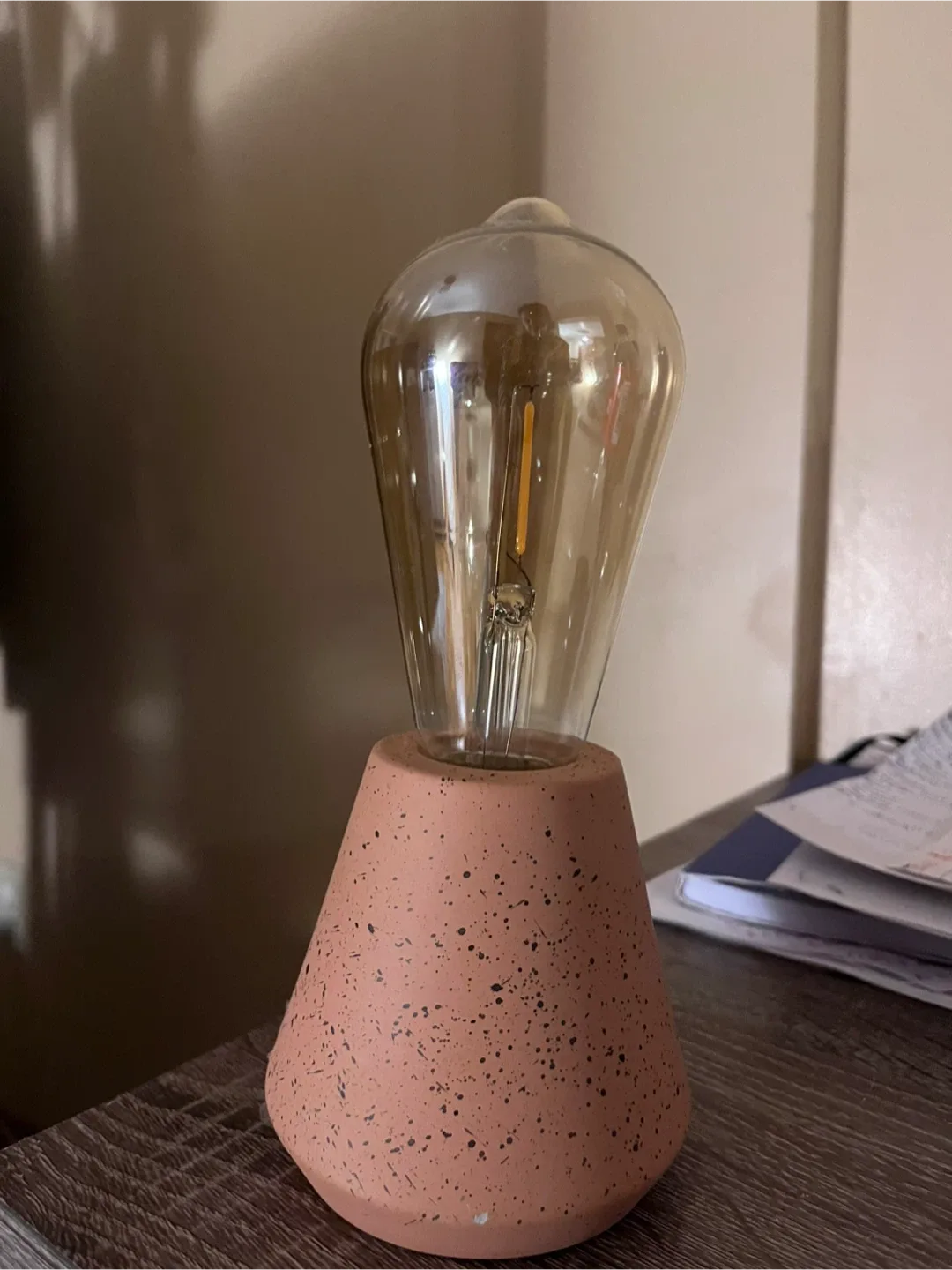 Cute Terracotta Table Lamp