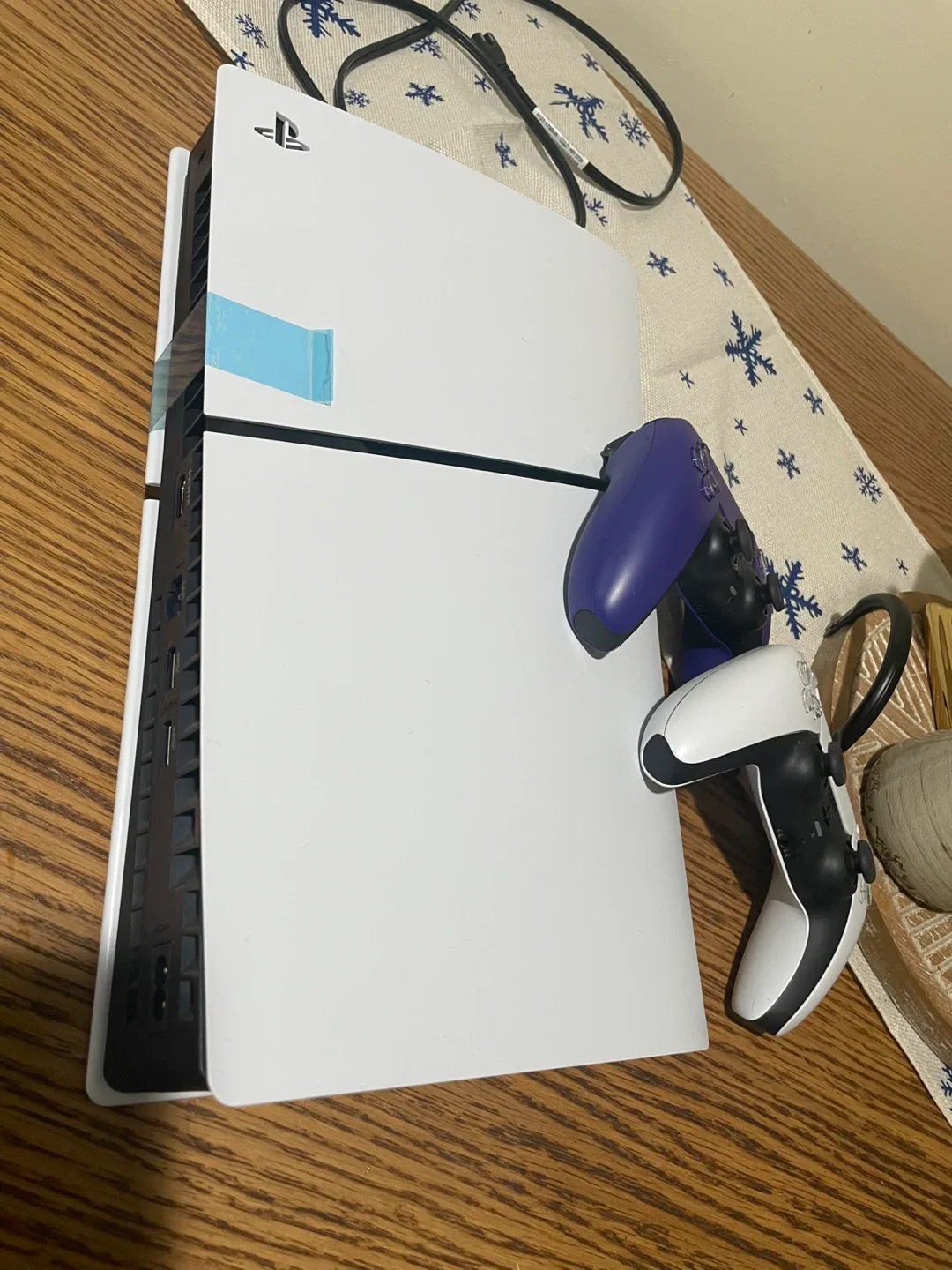 PlayStation 5 Console + 2 DualSense Controllers image indicator(6)