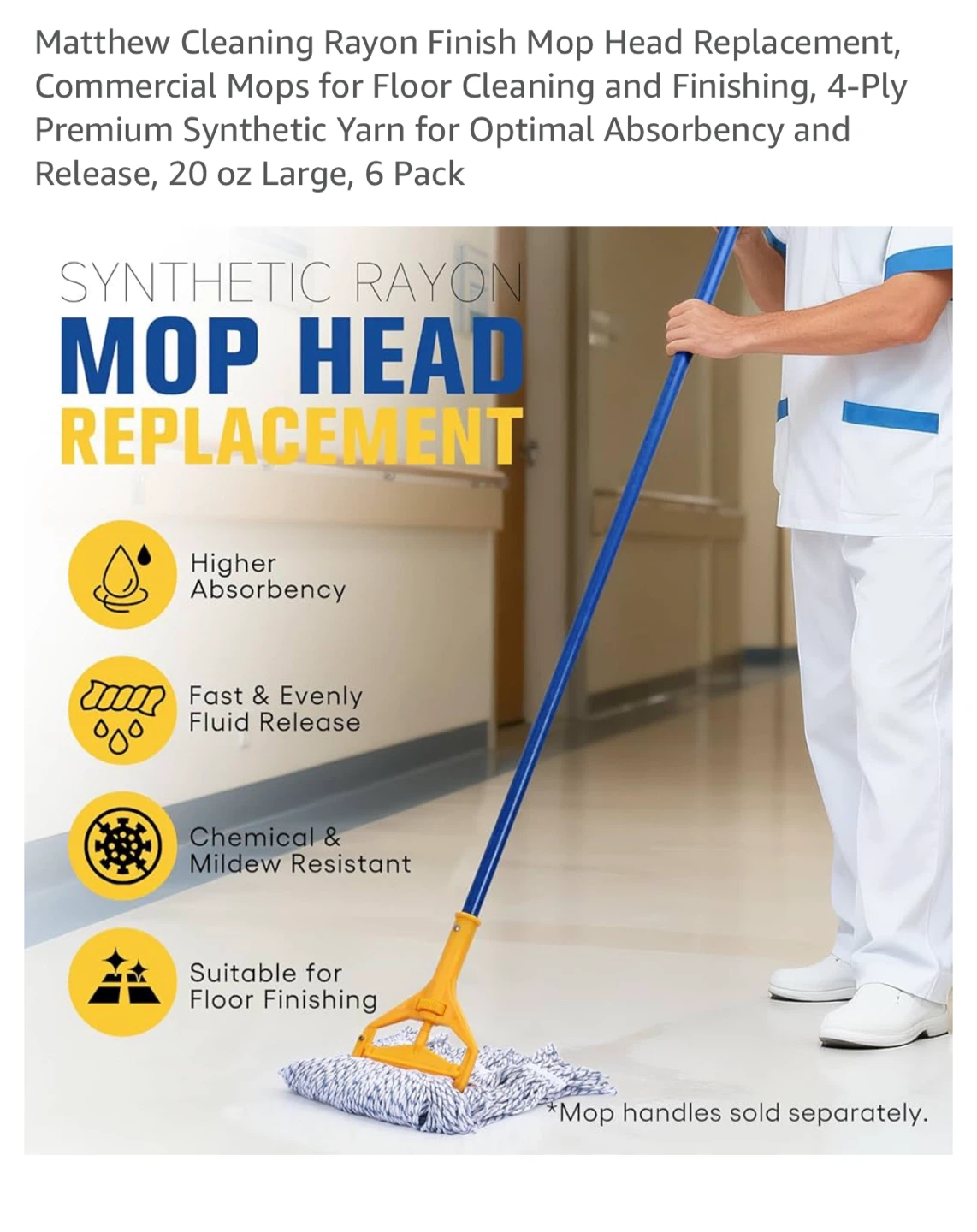 Brand new Mop Head Replacement - photo 2