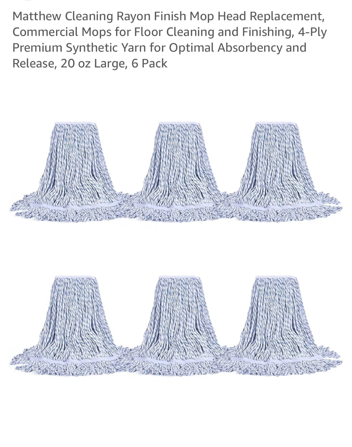 Brand new Mop Head Replacement