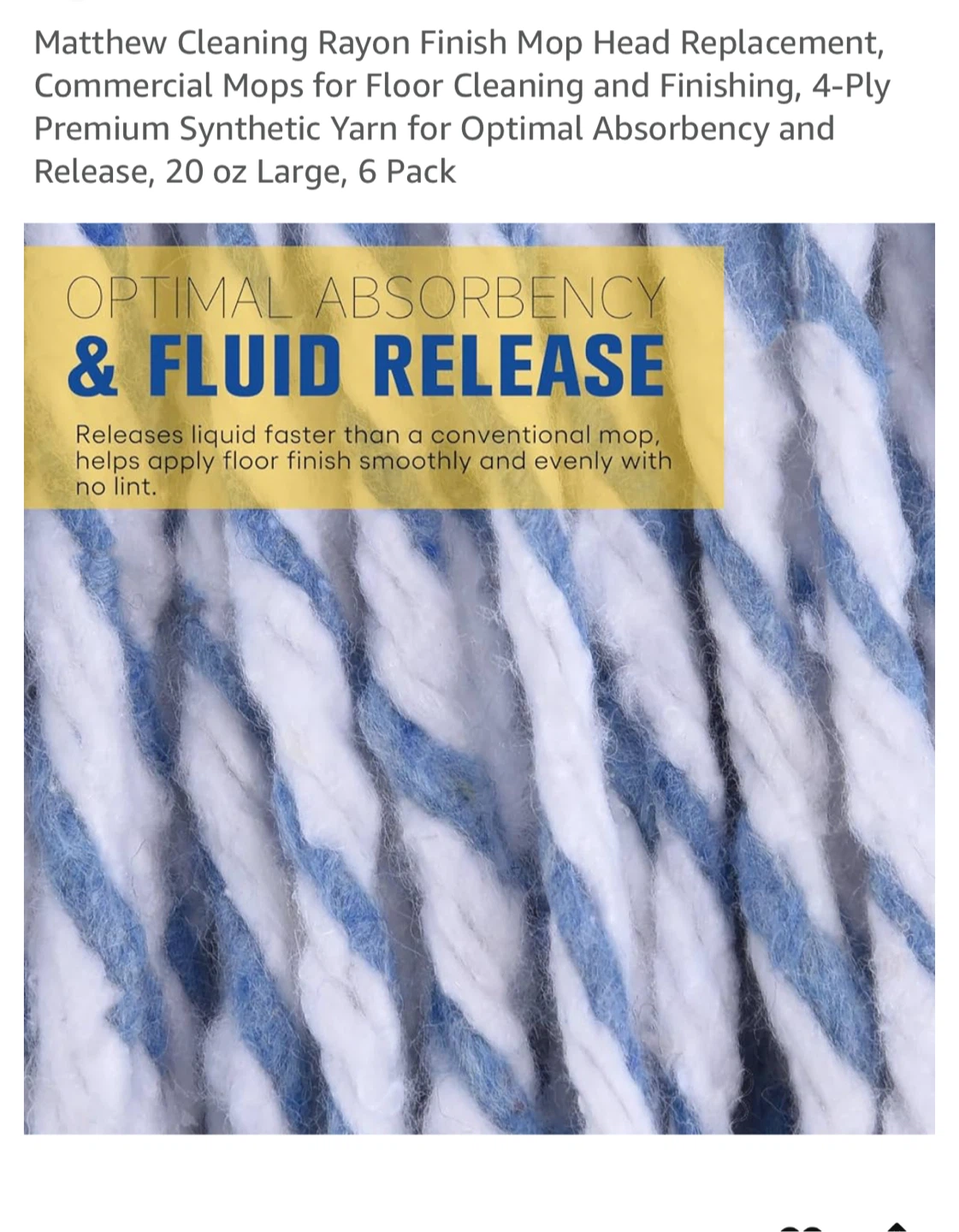 Brand new Mop Head Replacement - photo 4