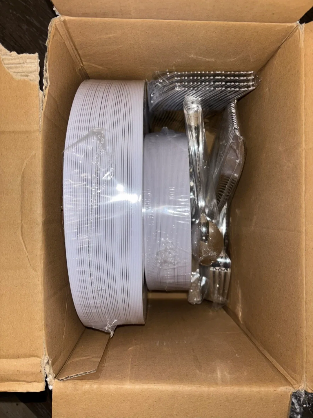 WELLIFE 40-Person Silver Dinnerware Set - New! image indicator(2)