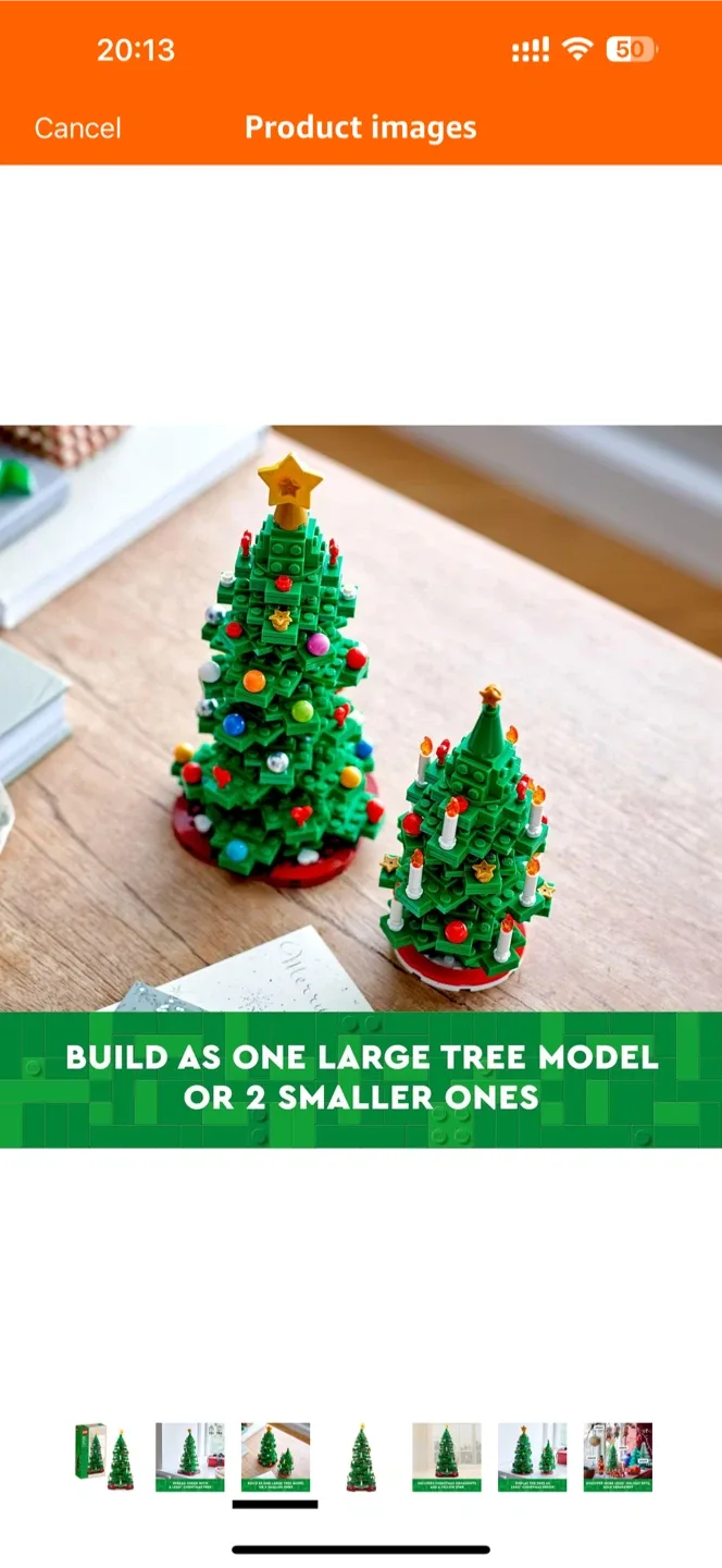 LEGO 40573 Christmas Tree - 784 Pieces image indicator(4)